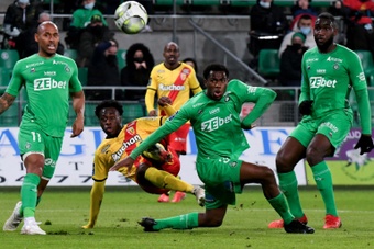 St Etienne and Bordeaux could get relegated from Ligue 1. AFP