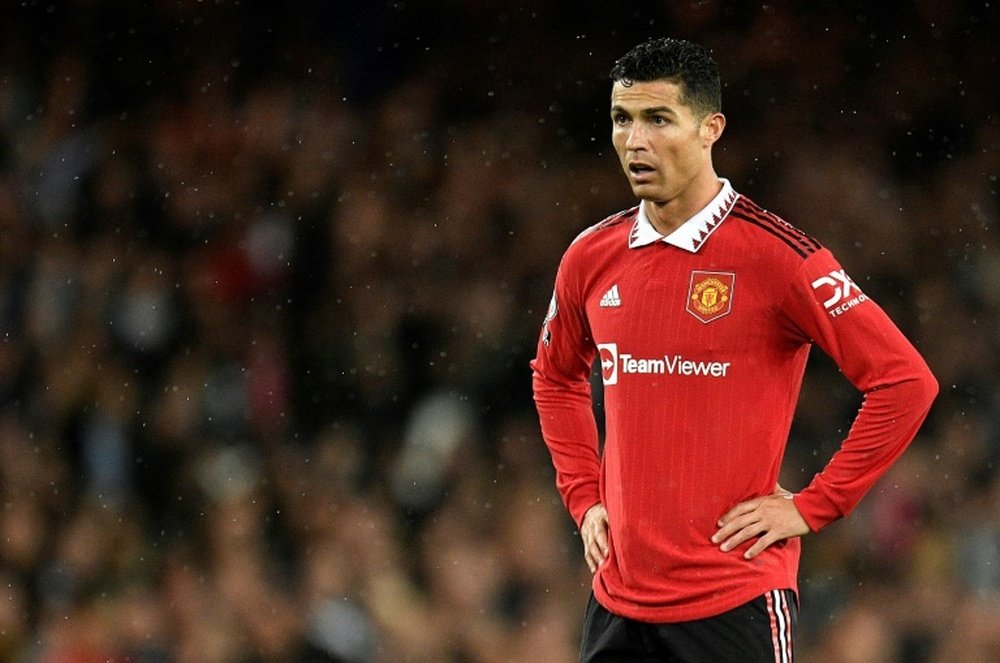Cristiano Ronaldo fell out with Ten Hag before his second spell at Old Trafford. AFP