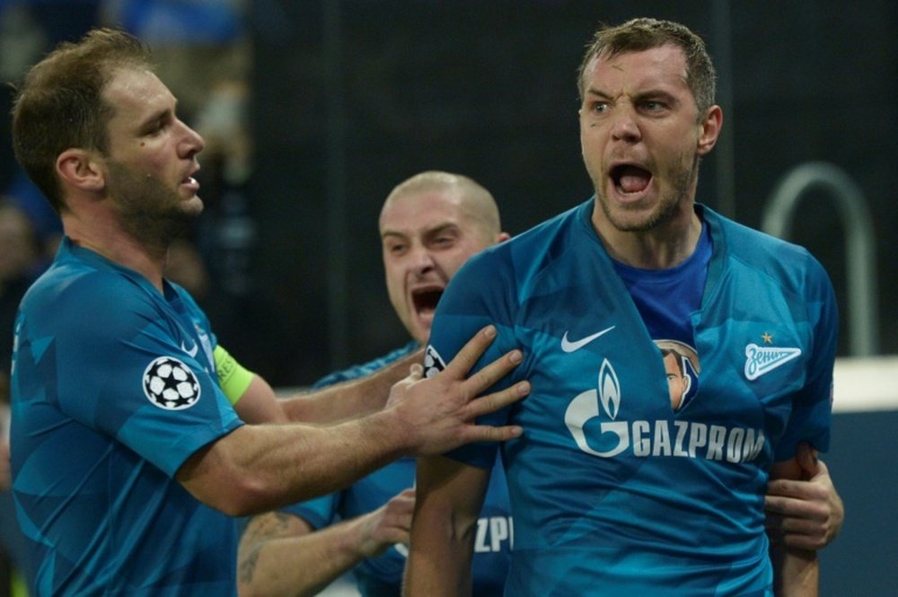Zenit deny Lyon chance to clinch early Champions League last 16 spot. AFP