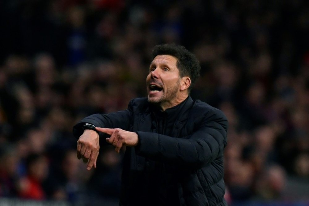 Simeone finds the fire and Atletico given hope after throwback win over Liverpool. AFP