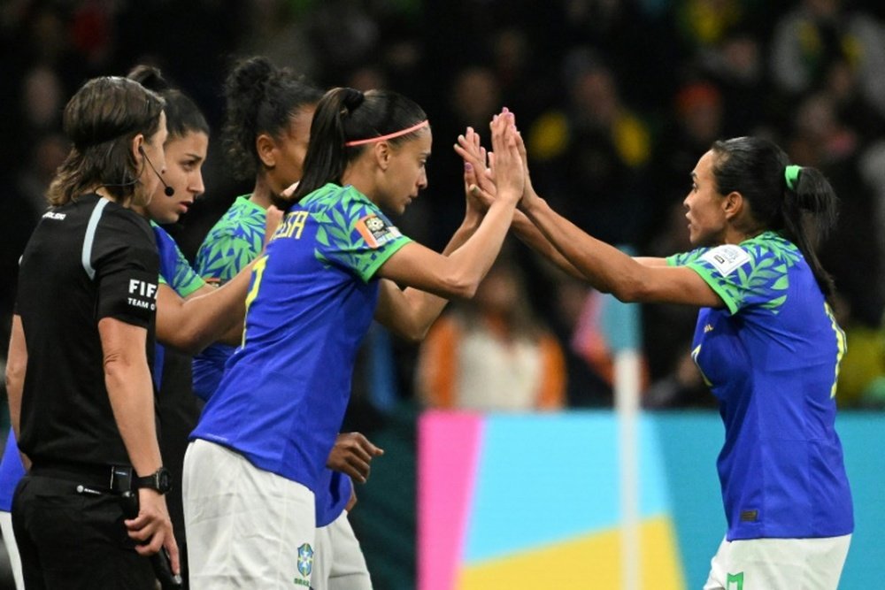Marta is arguably the greatest women's footballer of all time. AFP