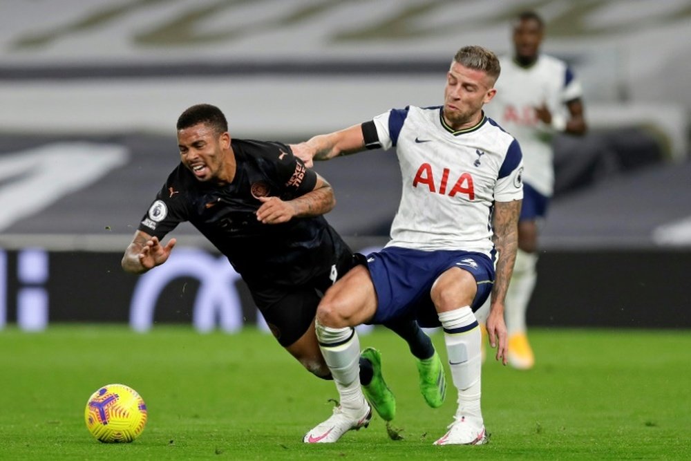 Toby Alderweireld has picked up an injury. AFP