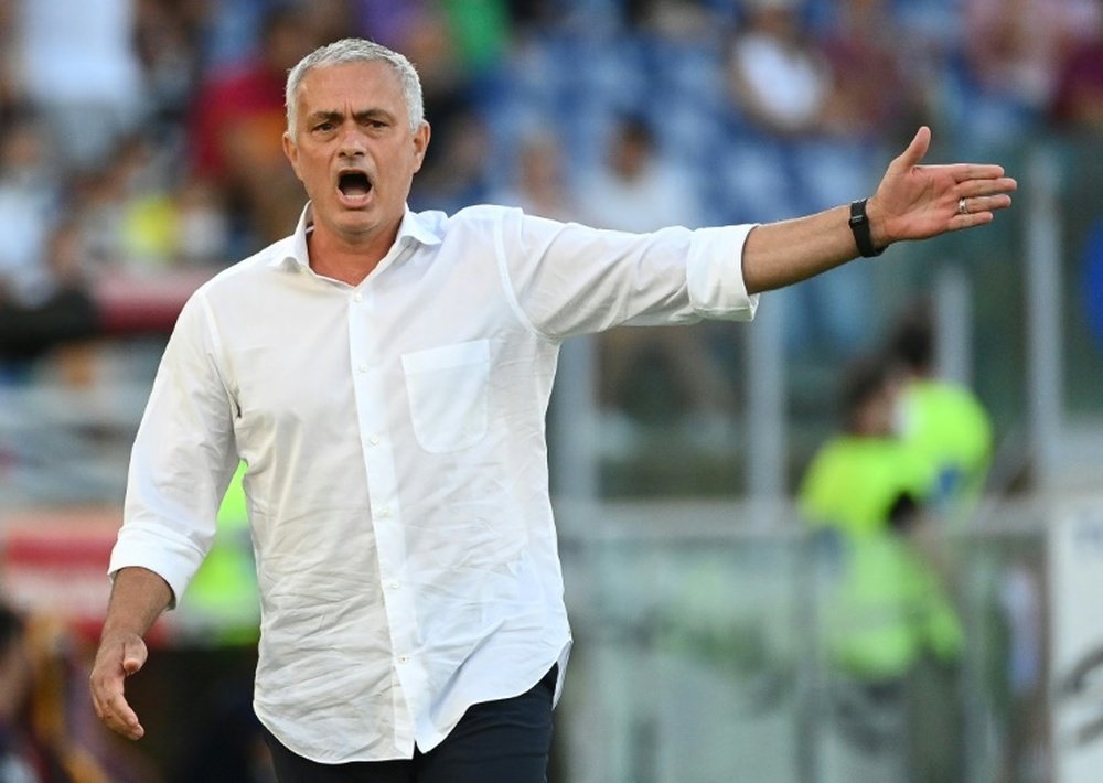 Jose Mourinho's Roma easily beat Trabzonspor 3-0. AFP