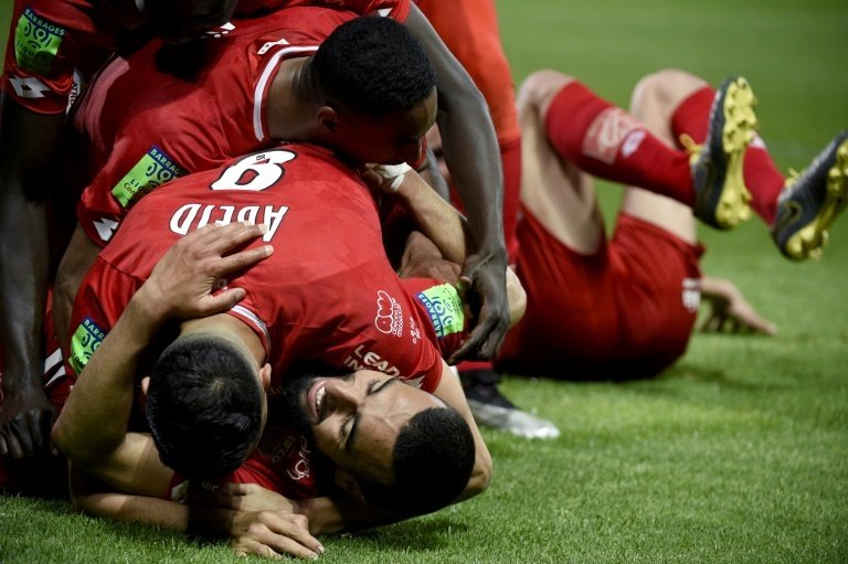 Ligue 2 clubs are calling for a 22 team league next season. AFP
