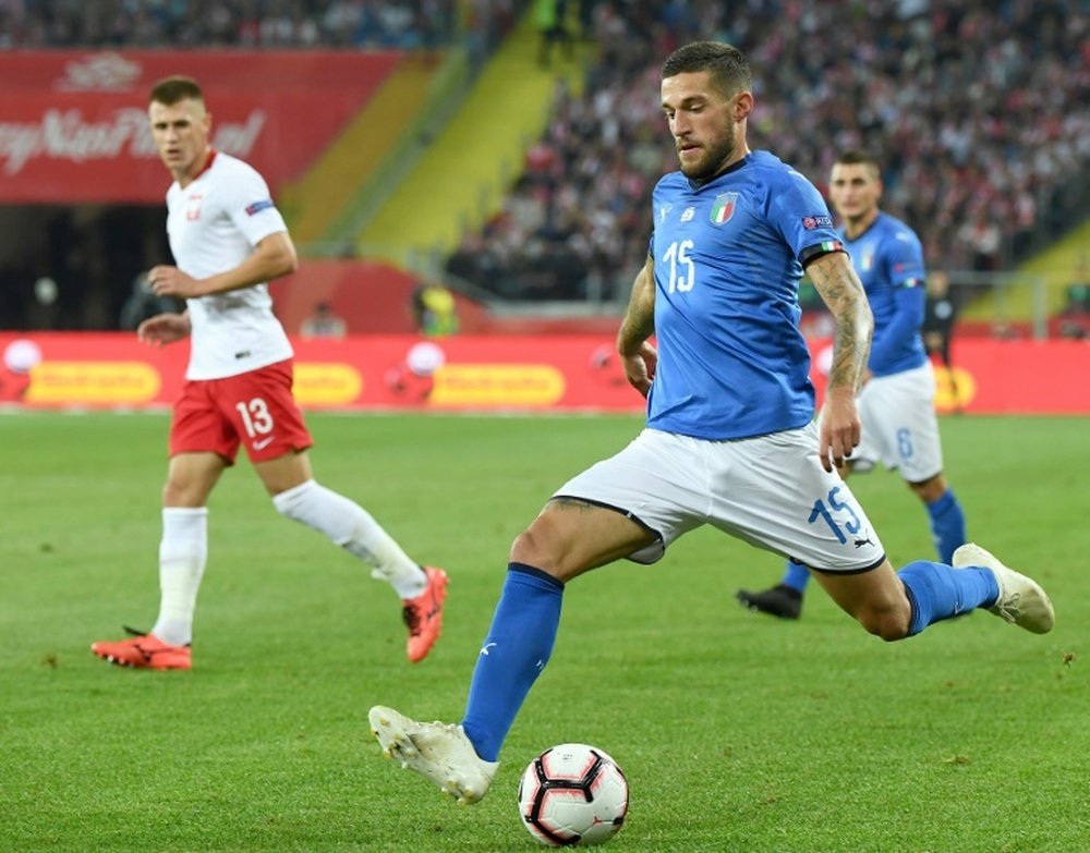 Biraghi eventually scored. AFP