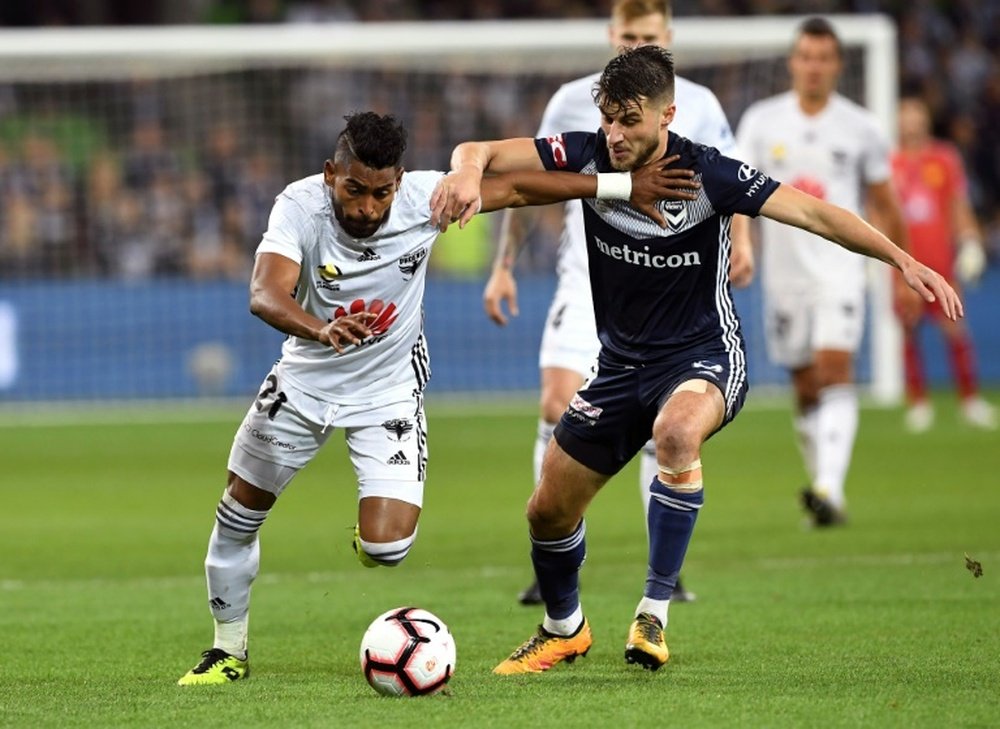 Roy Krishna is set for a move to a Korean club. AFP