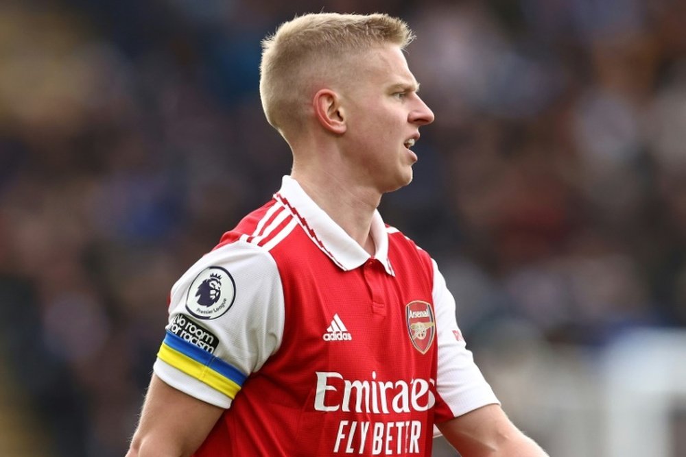 Zinchenko with Gunners' captaincy. AFP