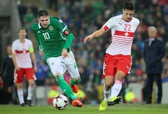 Lafferty is his country's second-highest scorer of all time. AFP