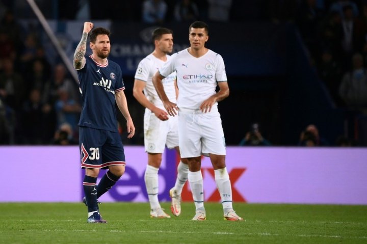 Messi off the mark for PSG in Champions League victory over Man City