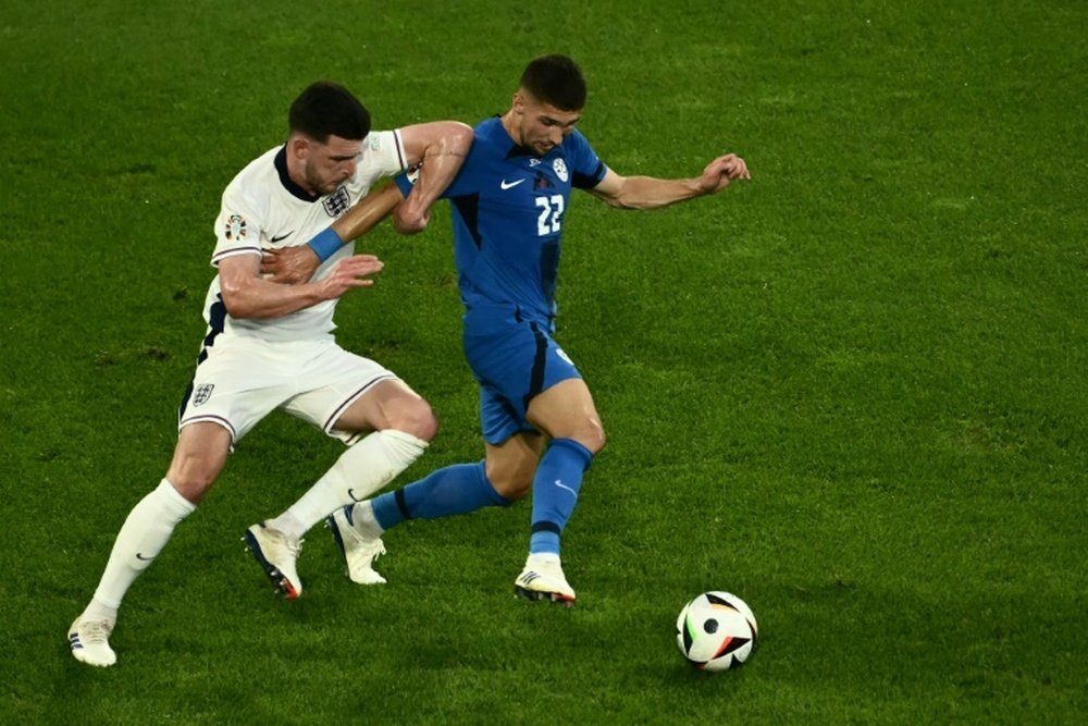 Gnezda Cerin impressed against England. AFP