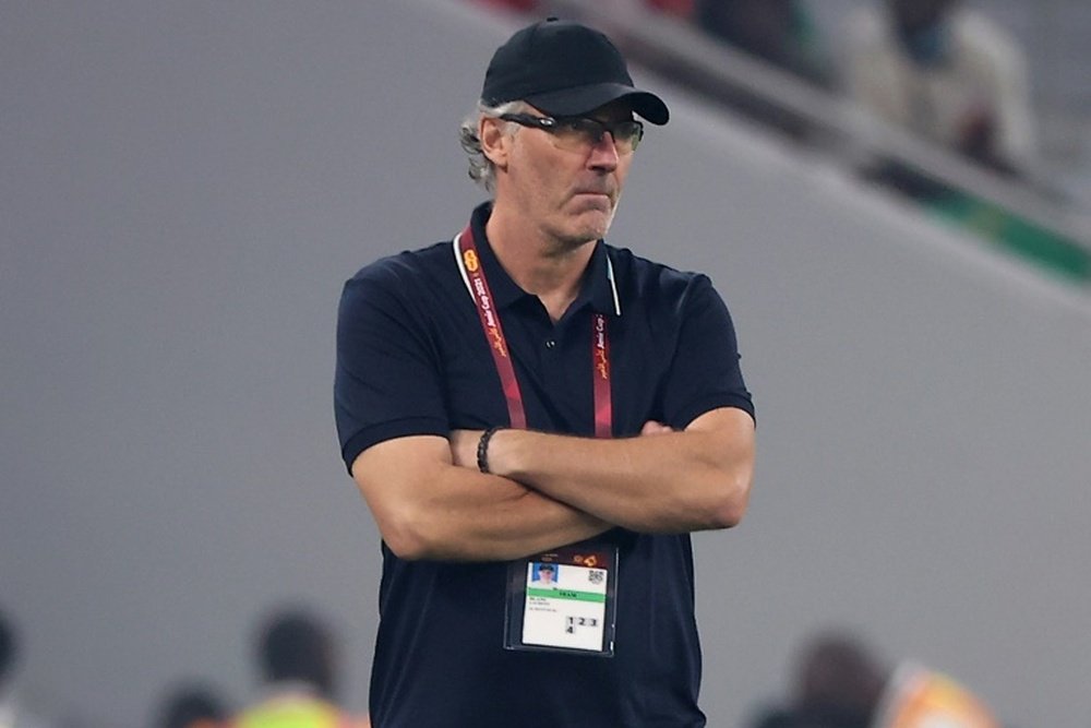 Laurent Blanc signs for Lyon until 2024. AFP