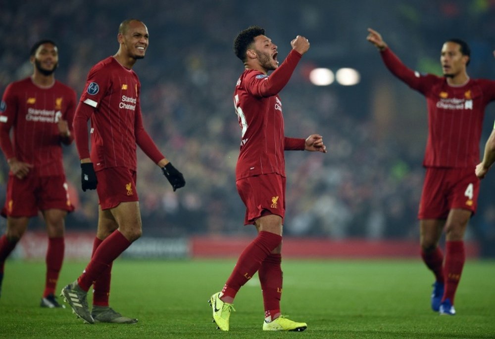 Oxlade-Chamberlain puts Liverpool on brink of Champions League knockouts. AFP