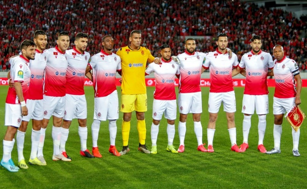 Moroccan club Wydad Casablanca will have ahome advantage if they reach the final. AFP