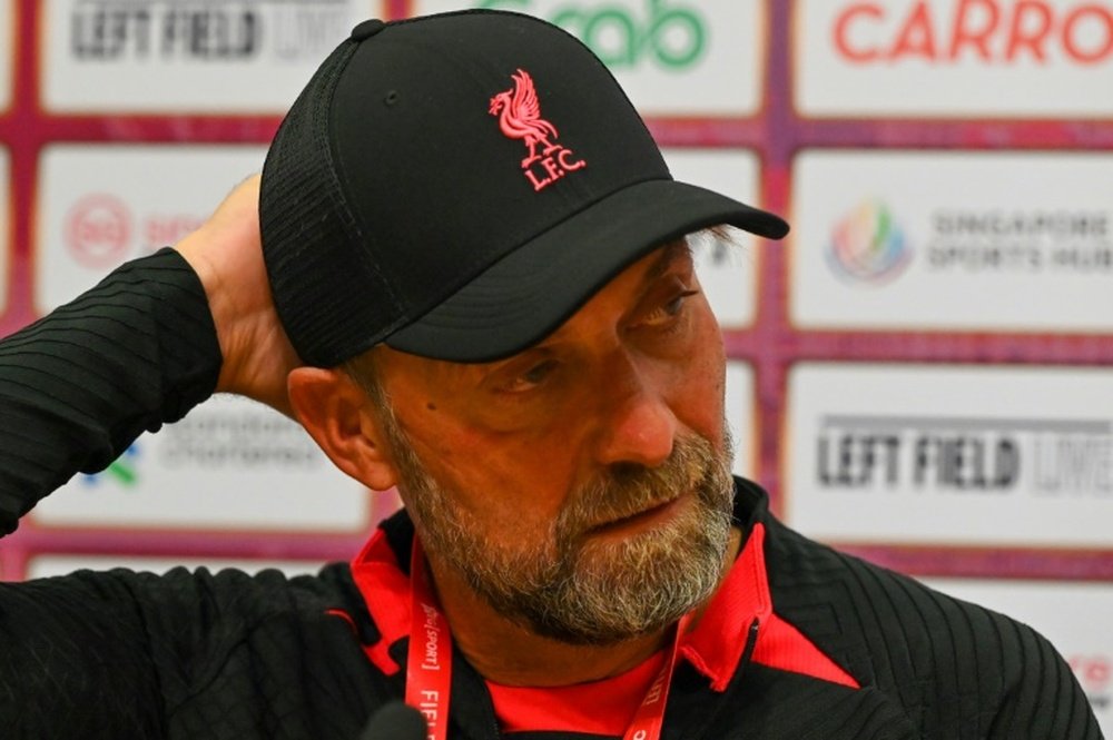 Klopp the mental machine. AFP