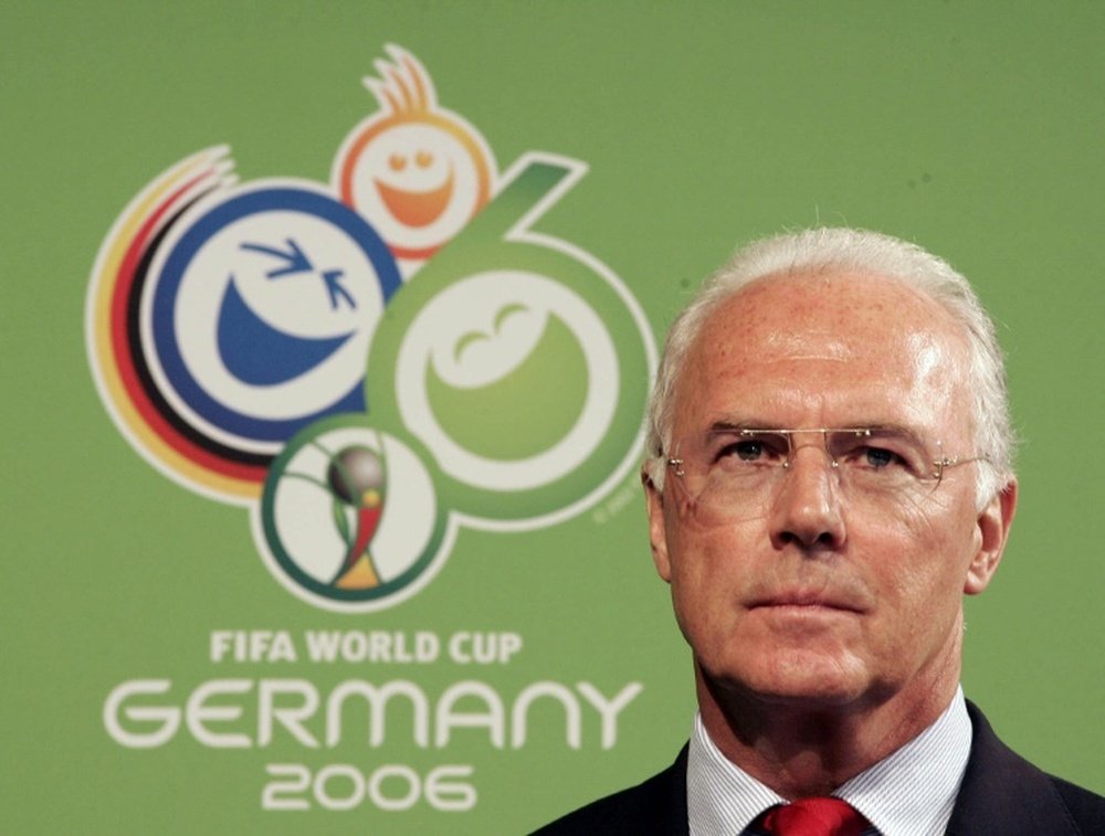 Beckenbauer led Germany at the World cup as a player, a coach. AFP