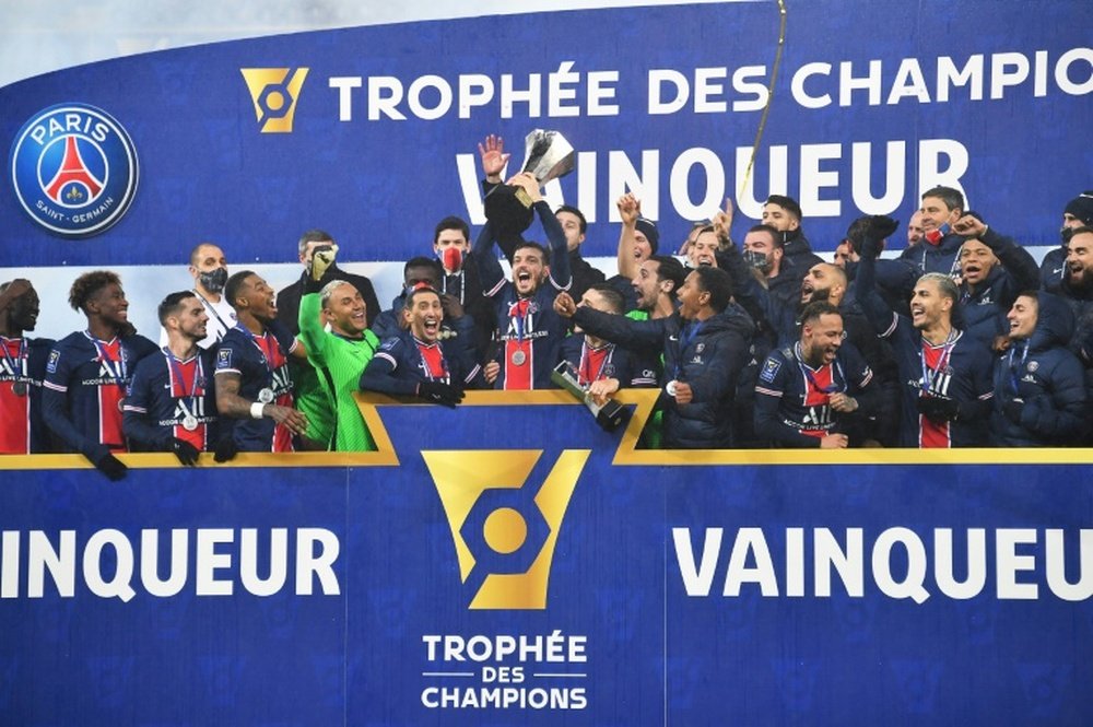 The next French Super Cup will take place in Tel Aviv. AFP