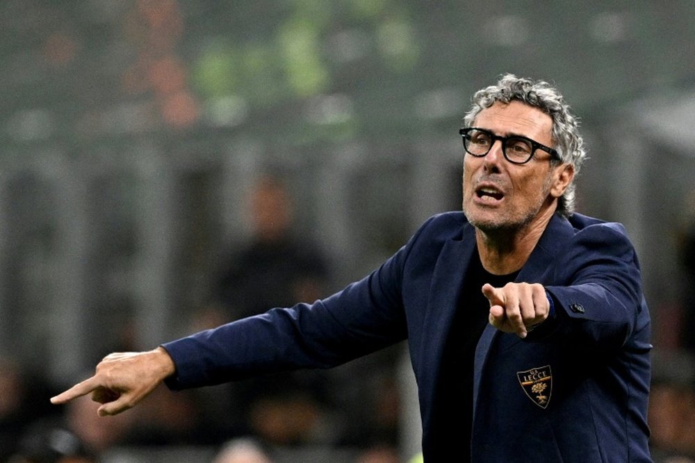 Gotti is the second Serie A coach to be sacked this season. AFP