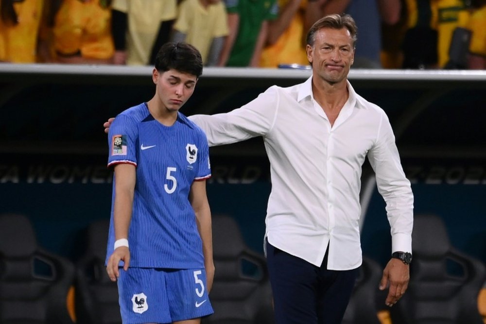 France suffered a third consecutive exit from the World Cup in the quarter-finals. AFP