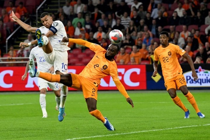 Mbappe double over Dutch fires unbeaten France to Euro 2024