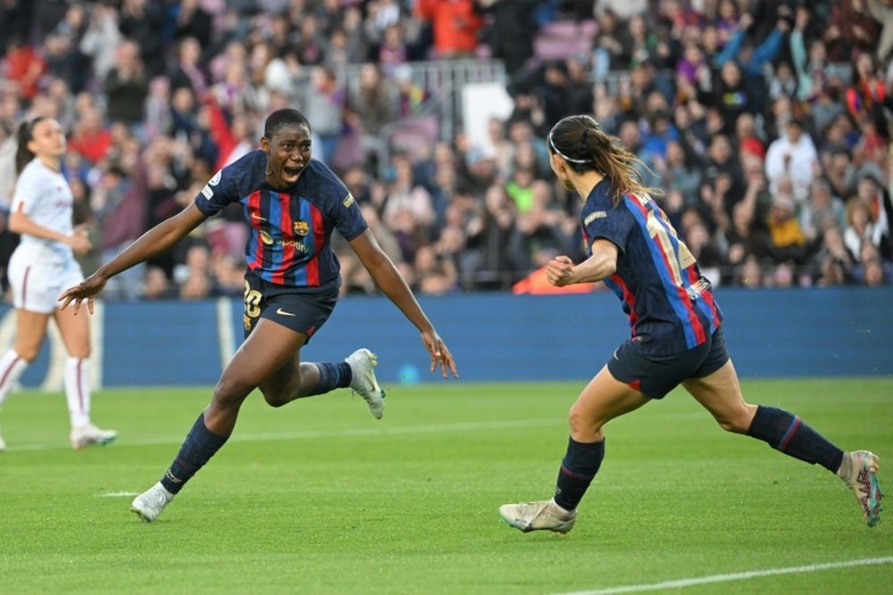 Oshoala wants Nigeria to be successful on the world stage. AFP