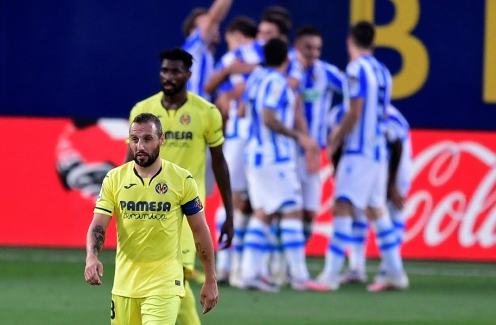 Real Sociedad won 2-1. AFP