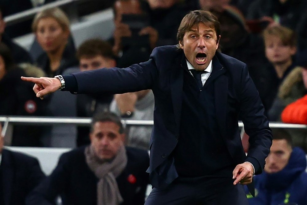 Antonio Conte suffered an embarrassing 2-1 defeat to NS Mura. AFP