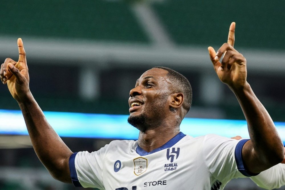 Ighalo scored four goals in the Champions League semi-final. AFP