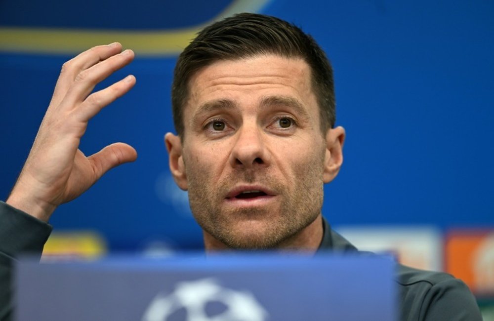 Alonso said Leverkusen have nothing to lose against Bayern. AFP