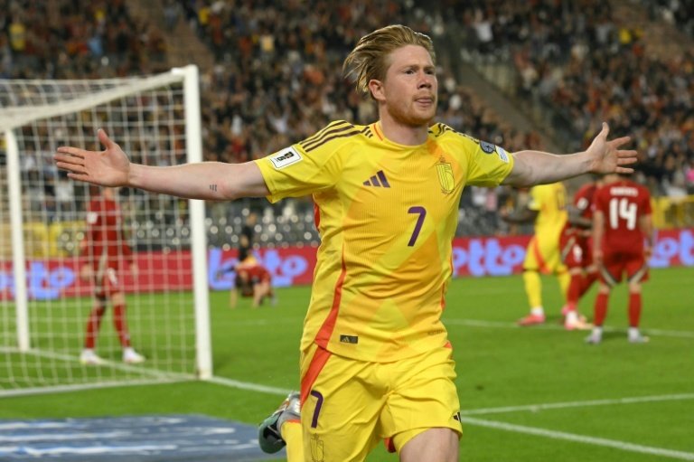 De Bruyne secures Belgium victory against Wales in seven-goal thriller