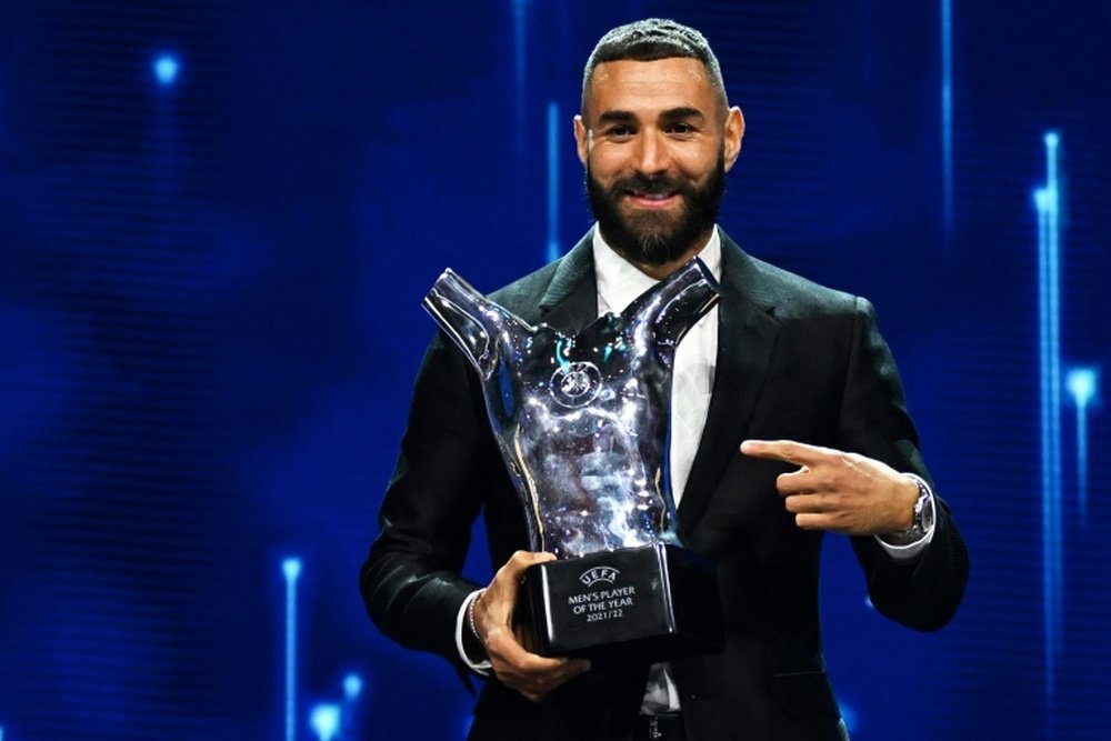 Benzema sets sights on Ballon d'Or after winning UEFA prize Benzema sets sights on Ballon d'Or after winning UEFA prize