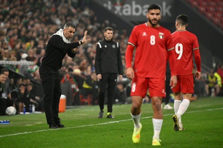 Coach Ehab Abu Jazar is guiding a national team that carries on its shoulders all the hopes and sorrows of Palestinian football, but it is his mother, forced by war to live in a Gaza tent, who is his main inspiration and motivation.