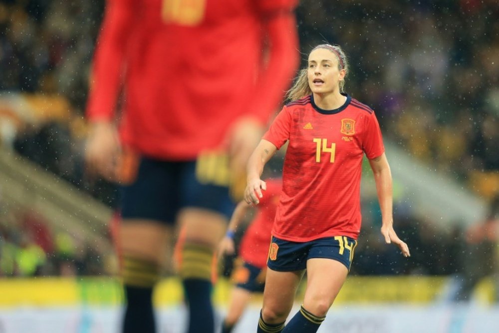 Putellas has recovered from rupturing the anterior cruciate ligament in her left knee. AFP