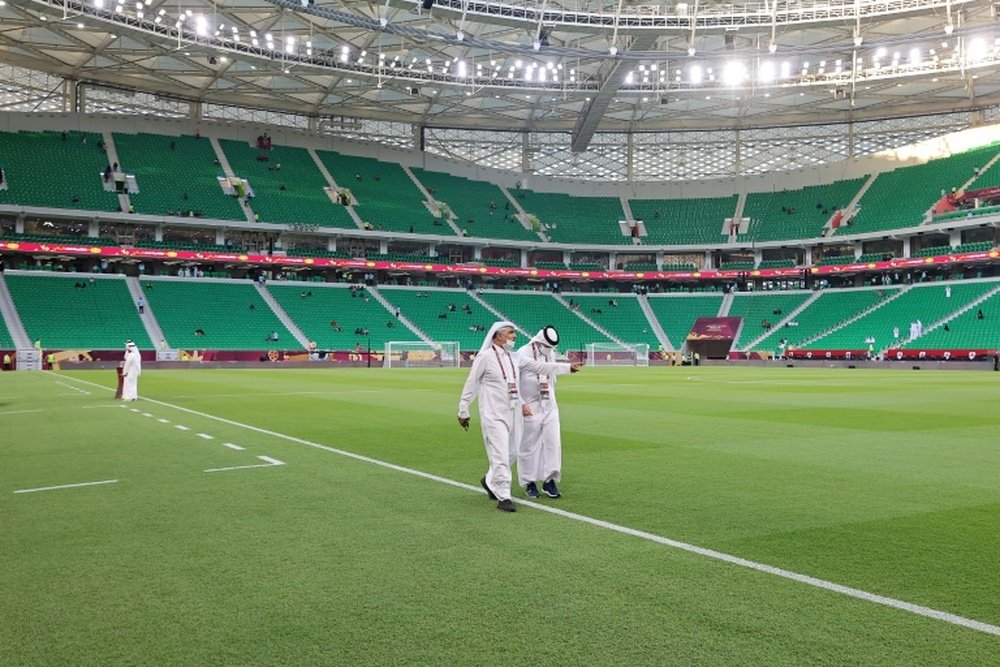 Qatar World Cup tickets were launched at reduced prices. AFP