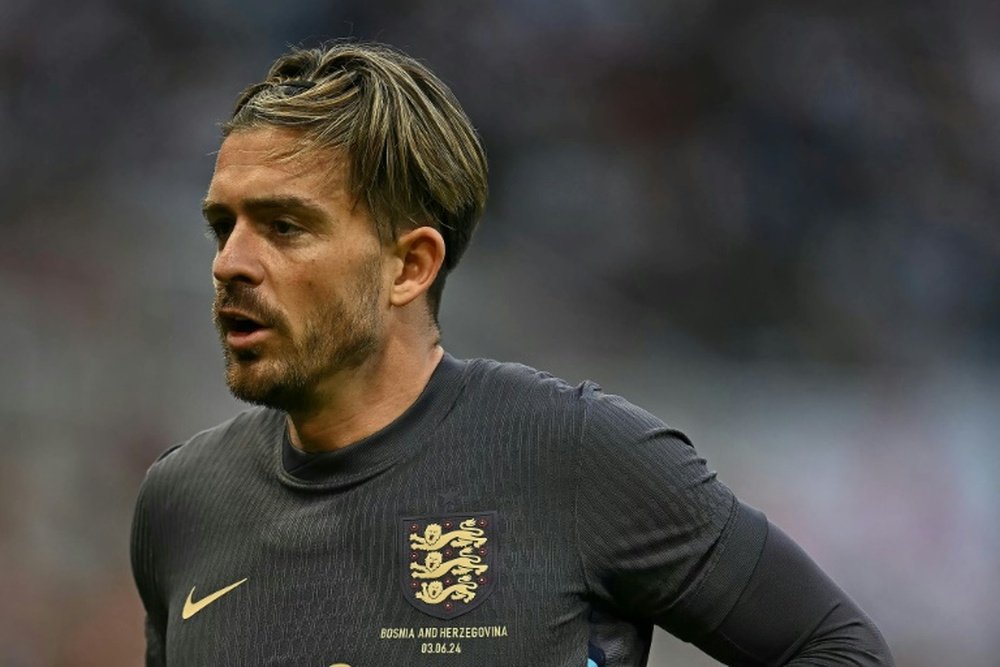 Jack Grealish has been dropped from the Euro 2024 squad. AFP