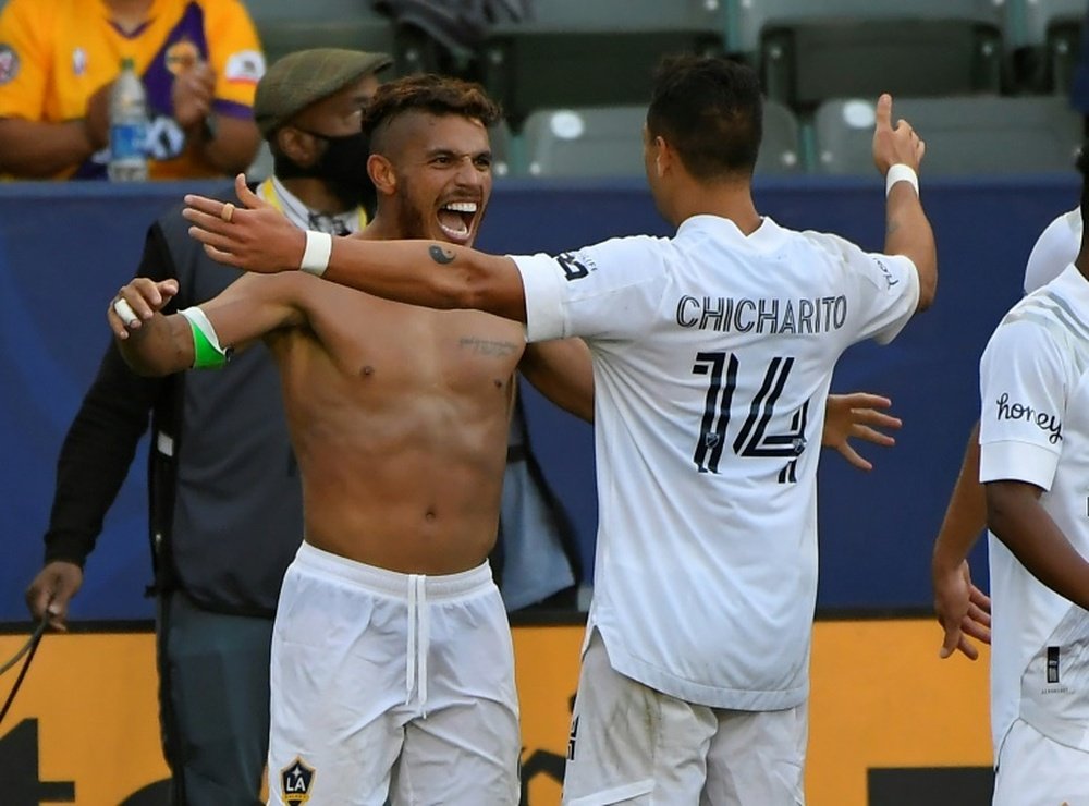 Chicharito goal lifts Galaxy over LAFC in El Trafico derby. AFP