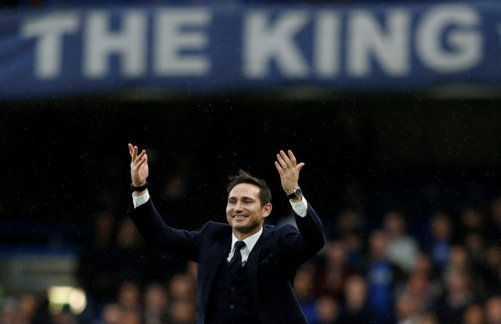 Derby have given Lampard extra time off to conclude Chelsea talks. AFP
