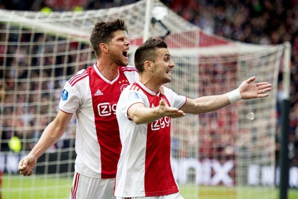 Ajax on the verge of Dutch title after beating Utrecht. AFP