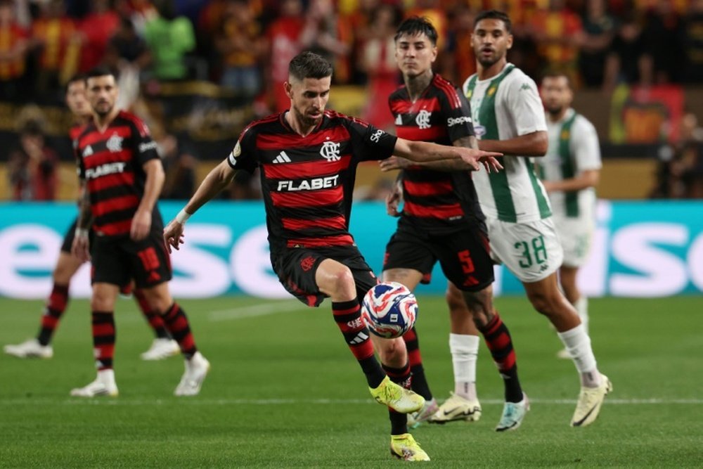 Flamengo's Jorginho faces his old side Chelsea in the Club World Cup. AFP