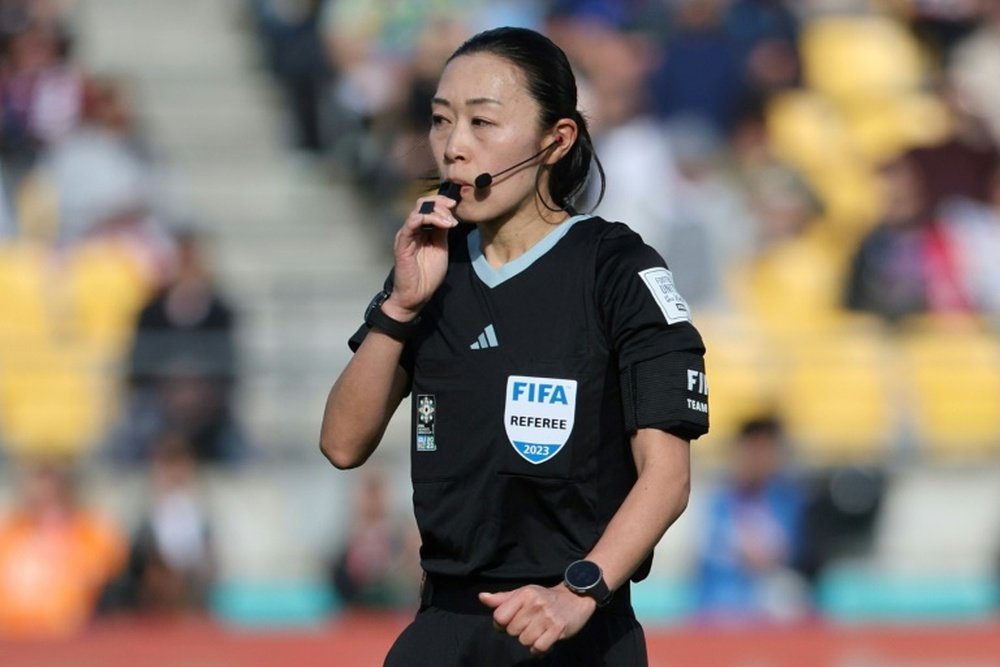 Yamashita is one of the women chosen to referee in the AFC. AFP