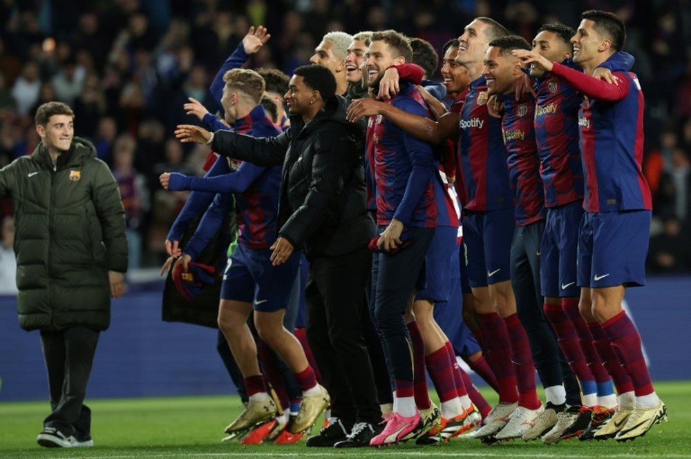 Barcelona clinched a Champions League quarter-final spot in midweek. AFP