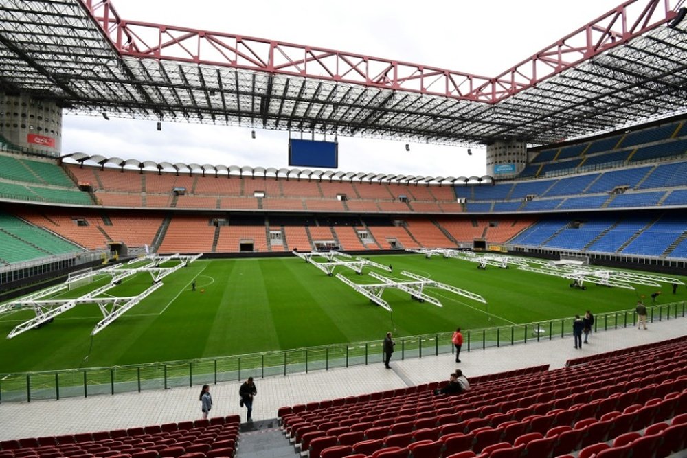 AC Milan took a further step in a move away from San Siro. AFP