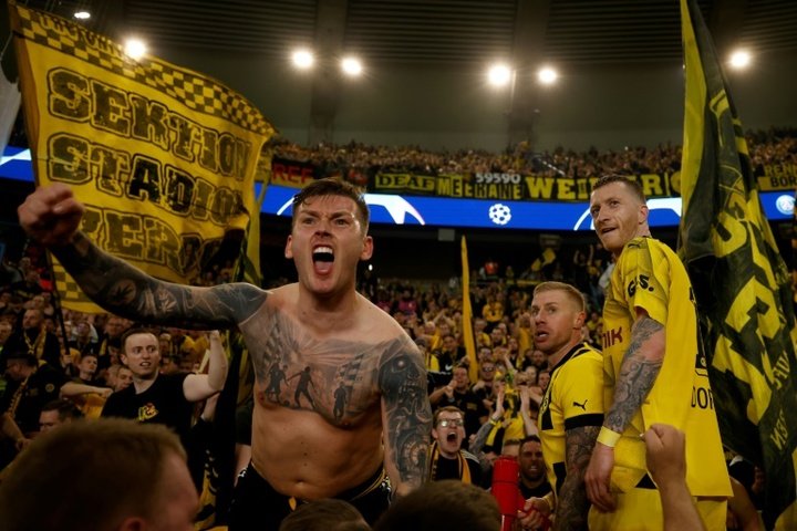 Dortmund will return to the site of the 2013 Champions League final. AFP