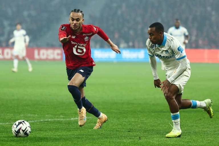 Lille's Mbappe nets winner to deny Marseille top spot