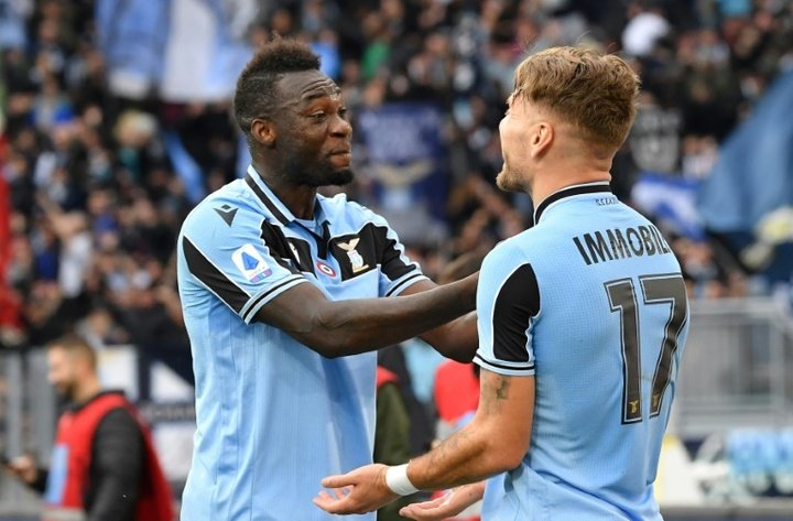 Caicedo fires title-chasing Lazio one point behind Juve