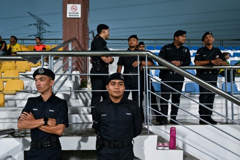 Officials said security was doubled at the stadium with about 60 officers on site. AFP