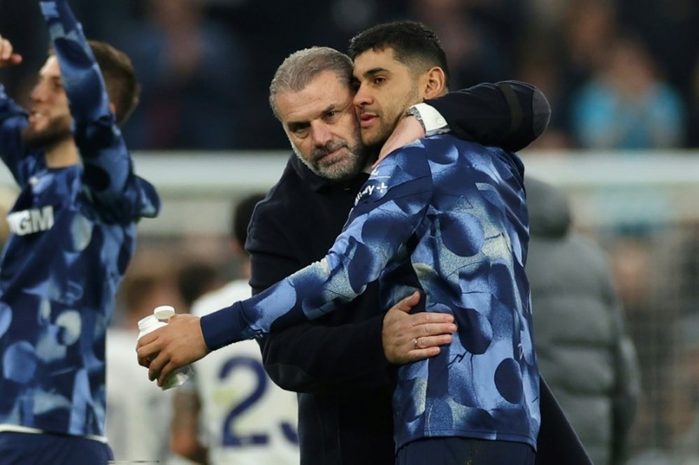 Postecoglou said Cristian Romero has apologised for his comments. AFP