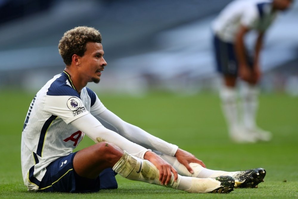 Dele Alli did not even make the squad for the match with Southampton. AFP
