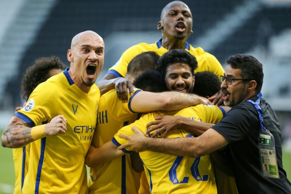 Al Nassr have made the AFC Champions League semi-finals. AFP