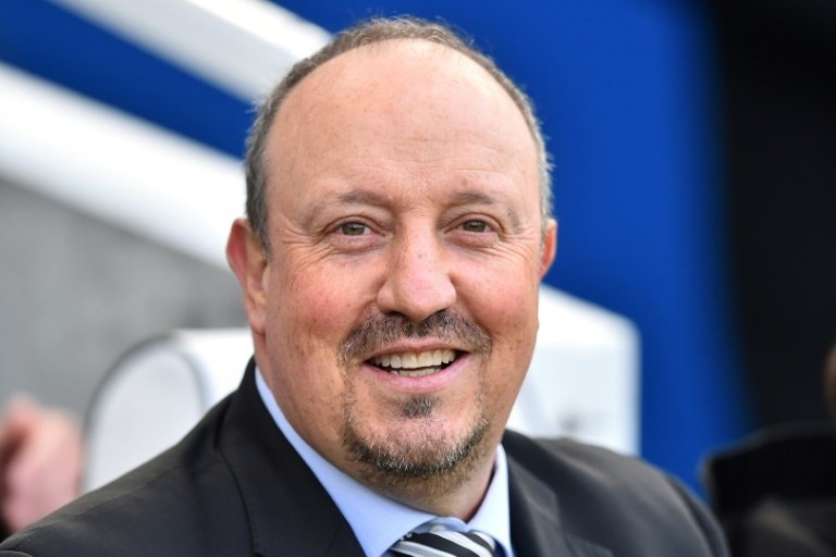 Rafa Benitez is back on Merseyside, but this time with Everton. AFP