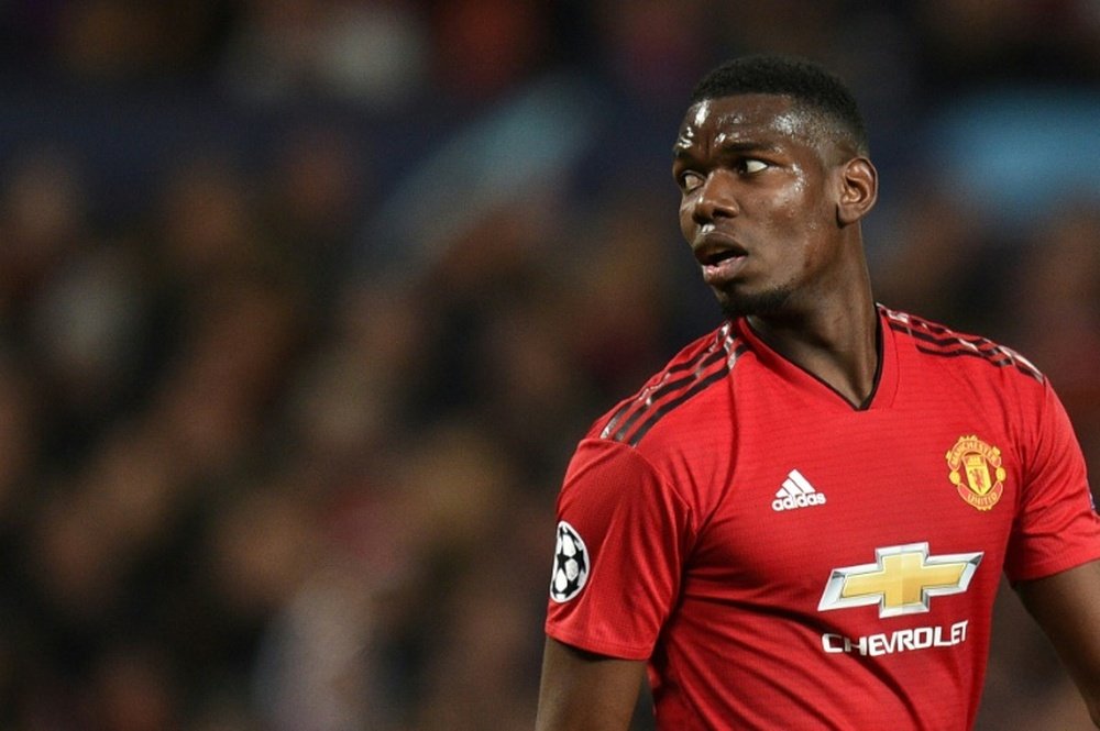 Pogba says Man Utd can hurt Barcelona in the Camp Nou. AFP
